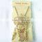 Saudi Gold Tassel Necklace Large Size Jewelry