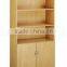 Home office furniture wooden bookcase with doors