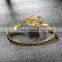 Saudi Gold Jewelry Engraved Logo Apple Bracelet Bangel Wholesale SBG891Y