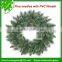 PVC Pine needles Wreath/PE Wreath/PVC Wreath