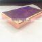 custom made three-dimensional box in copper brass plating Metal solid box