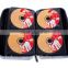 BUBM Portable Blu-ray CD Case CD Box DVD Case CD Holder 64 pcs CD Storage & Visor CD Case Color Black