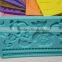 2016 new products silicone lace mat , soft fondant cake tools