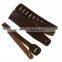 Coffee Snake Pattern PU Leather Buckle Electric Guitar Acoustic Strap