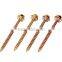 Hex flange head wood screws