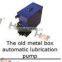 The old metal box automatic lubrication pump for SANY, ZOOMLION,SCHWING, CIFA concrete pump spare parts