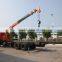10 ton truck mounted crane SQ10S4 on sale 250 Kn.m at 2.5 m crane truck high quality truck crane