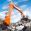ZX450LC-3/ZX450HLC Excavator Buckets, Customized Hitachi ZX450 Excavator 1.9/1.2/2.7M3 Buckets Compatible with Harsh Condition