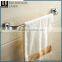 Promotional Western Unique Design Zinc Alloy Chrome Finishing Bathroom Sanitary Items Wall Mounted Single Towel Bar