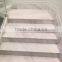 High quality top grade white import marble volakas white marble Steps & Riser stair