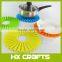 Premium Flexible Silicone Pot Holders, Durable, Non-slip Pads,Trivet Mat, Garlic Peeler, Spoon Rest, Multiple Uses