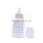 China Heat Resistant 600 Degree Feeding Bottle BPA Free Baby Glass Feeding Bottle