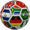 Official size and weight sporting goods high quality colorful mini rubber soccer ball