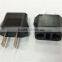 220v to 110v plug adapter 2 flat pin plug
