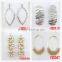 2016 latest design hanging stud earring