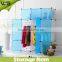 Portable Waterproof Transparency Furniture Closet,Kids Plastic Wardrobe Closet