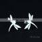 Dragonfly Stud Earrings Stainless Steel Customized