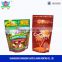 mixed fruit chips bag / dried food bag / stand up zipper bag with registered matte printing
