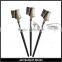 Cheapest price 3pcs eye brush set with mascara eyeliner brush and eyebrow comb