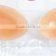 top grade fashion push up silicone bra transparent, adhesive strapless bra factory