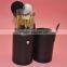 spry and light wood handle Wool Beauty Makeup Brush 7pcs