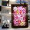 cheap Preserved Flower Photo Frame dark red rose artificial for propose gift or valentine day gifts