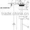 MR-MS3-150 High precision stainless steel material oil tank gauge