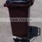 240L HDPE pedal bin