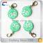13.56Mhz RFID NFC Key Fob Keychain Tag NFC Mini Key Card For Identification