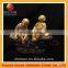 Lovely shaolin little monk buddha statue sleep on stone