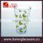 glass manufactory supply 15oz tumbler print fruit glass cup for drinking