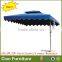 Leisure garden patio durable aluminium sun umbrella