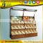 Wooden vegetable and fruit display stand cabinet design case