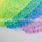 Fashion wood grain oval pvc bath mat