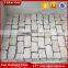 Granite cobblestone paver mats, mesh cobblestone pavers for sale