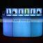RGB Color Changing Brighting LED Bar Stool reception