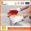 DDSAFETY 2017 Cotton Rubber Working Safety Glove 10 Gauge Bleach Cotton With Red Rubber Glove