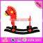 2016 new fashion baby wooden outdoor spring rocking horse W16D086