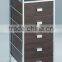 Home furniture rolling plastic storage trolley, mobile P.P drawer cart