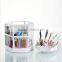 High quality ABS big rotatable cosmetics display shelf wholesale
