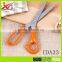 Customized colorful fashional PP handle stainless steel top quality tailor scissors
