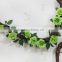 Top quality artificial flower garland for wedding dec