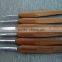 Factory Aluminum Crochet Hooks With Bamboo Handle