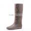 2015 new pattern rubber rain boots gumboots for woman