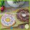 Promotional gift drink rubber coaster silicon