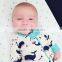 Custom summer baby boy romper 100% cotton for baby gift set