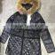 GZY folding down jacket kid girls winter coat stock breathable slim model export African export gunagzhou warehouse cheap deli