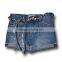 Girls jeans shorts special sash boutique in wholesale