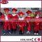Customized Red And Black Kindergarten Graduation Caps And Gowns
