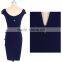 OEM Fashion Latest Ladies Middle Age Summer Bodycon Sexy Embroidered Dress for Wholesale